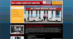 Desktop Screenshot of bigcabinservicecenter.com